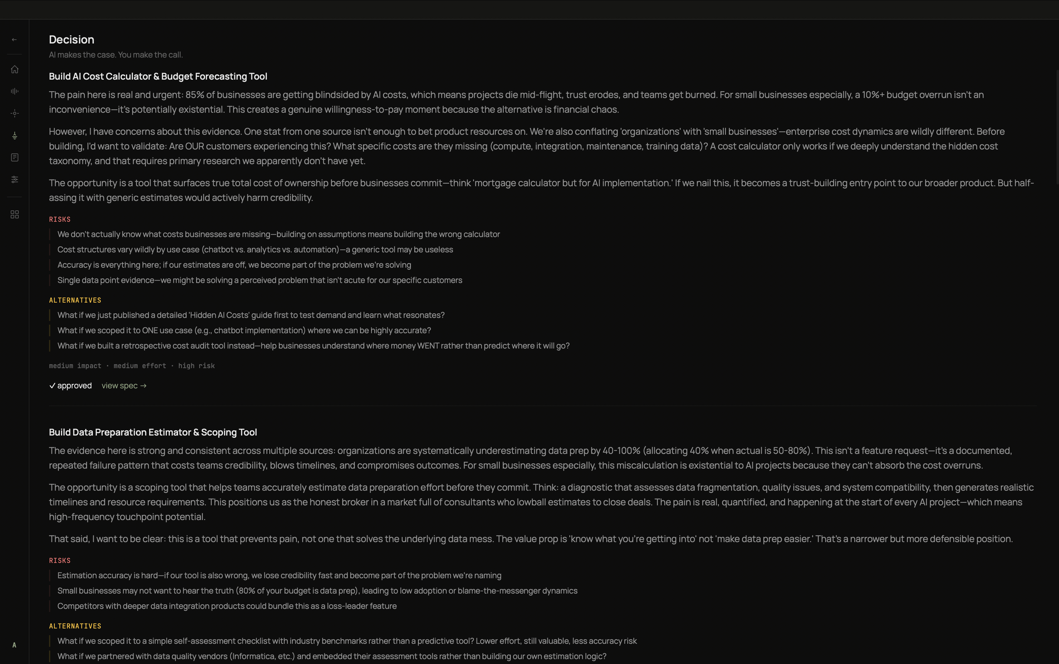 ARK Decision — Prioritize with confidence