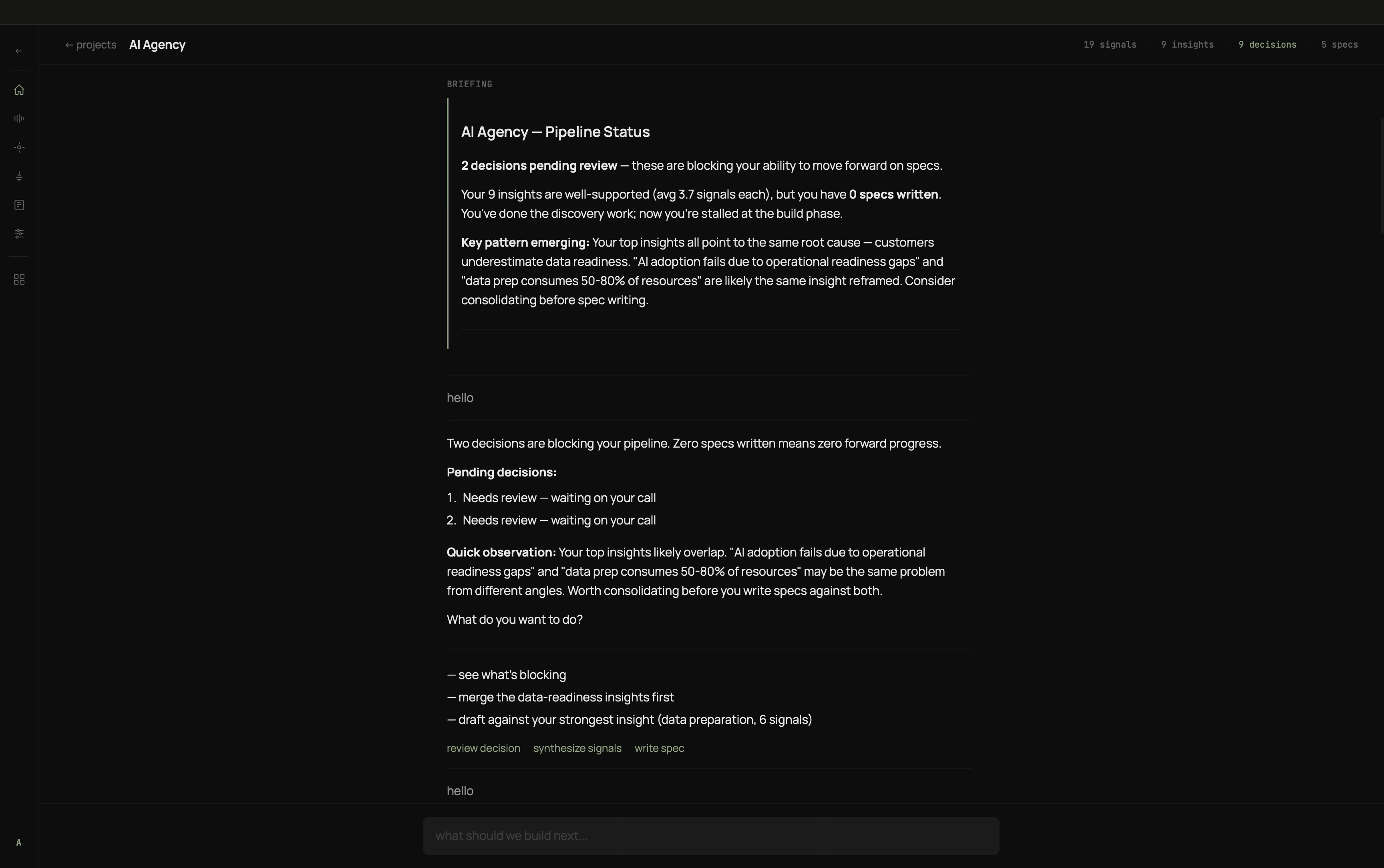 ARK Business — Product Pipeline